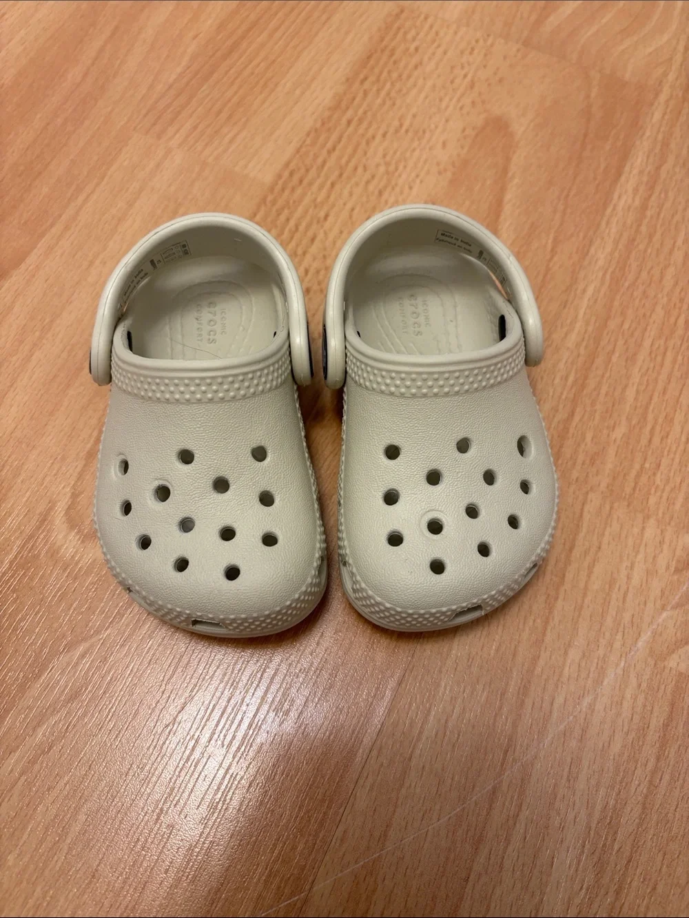 CROCS Kids Classic Clogs - Cream